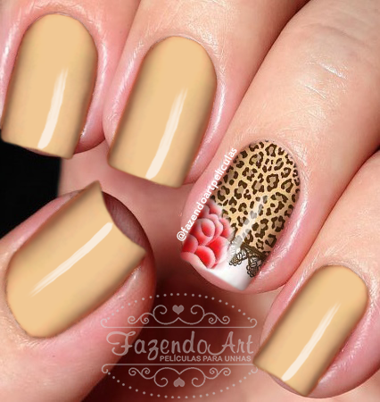 Películas para unhas-Animal print 21