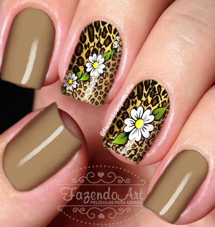 películas para unhas-Animal print 45