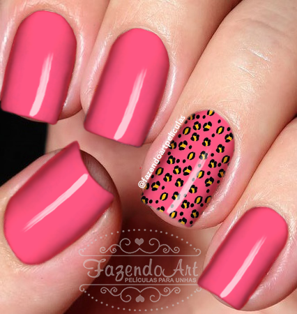 Películas para unhas-Animal Print 27