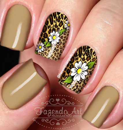 Películas para unhas-Animal print 11