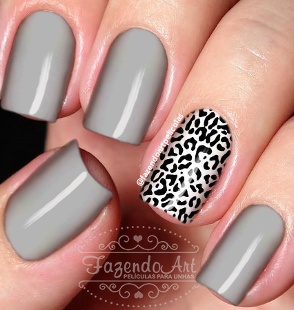 Películas para unhas-Animal print 59