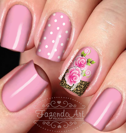 Películas para unhas-Animal Print 35