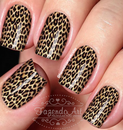 Películas para unhas-Animal print 60