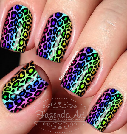 Películas para unhas-Animal print 61